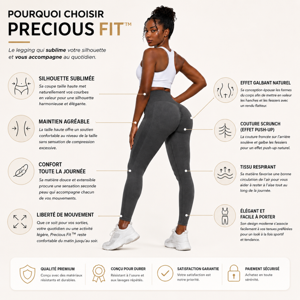 Precious Fit™ – Legging Confort Seconde Peau